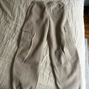Aritzia Sweatfleece Cargo Pants